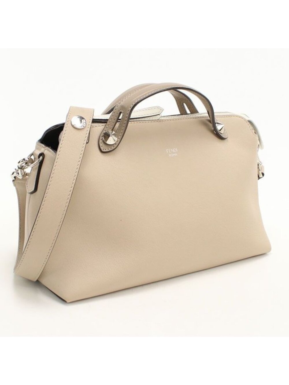 Fendi 2-Way by the Way Handbag Calfskin